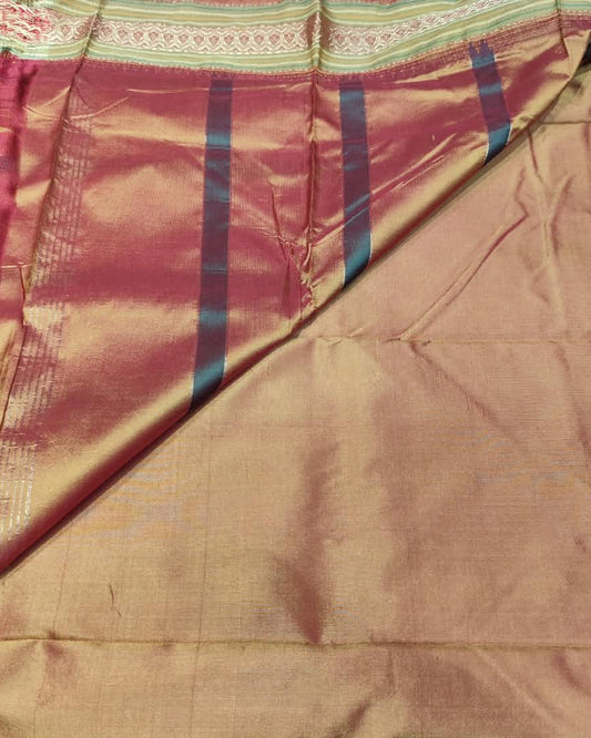 Kanjeevaram Silk Saree | Baby Pink