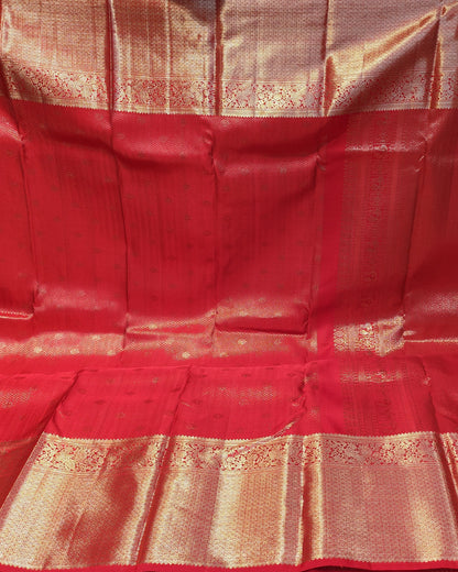 Kanjeevaram Bridal Silk Saree | Red