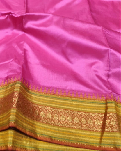 Kanjeevaram Silk Saree | Baby Pink